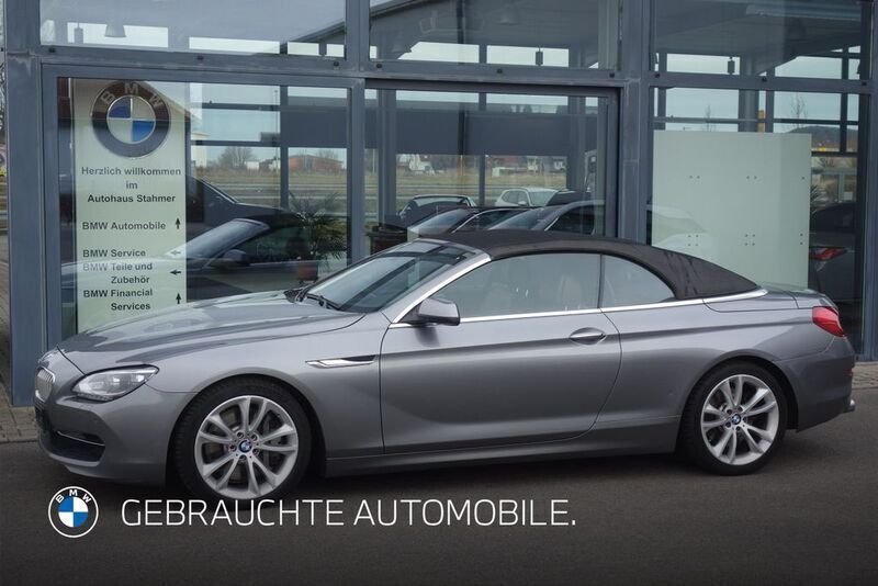 Grau Gebraucht 2013 BMW 650 Cabriolet Cabrio | 21.500 € (Guter Preis) - Bild 1/4