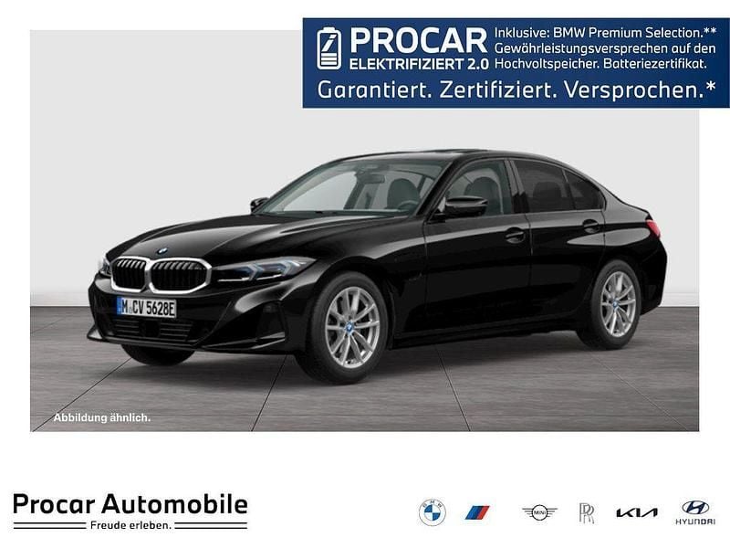 Schwarz Gebraucht 2024 BMW 330e Sport Line Limousine | 39.980 € (Superpreis) - Bild 1/3