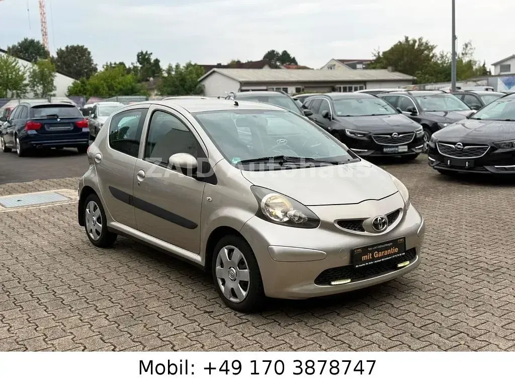 Gebraucht Toyota Aygo City 68 PS (50 kW) 2008 Beige Kleinwagen
