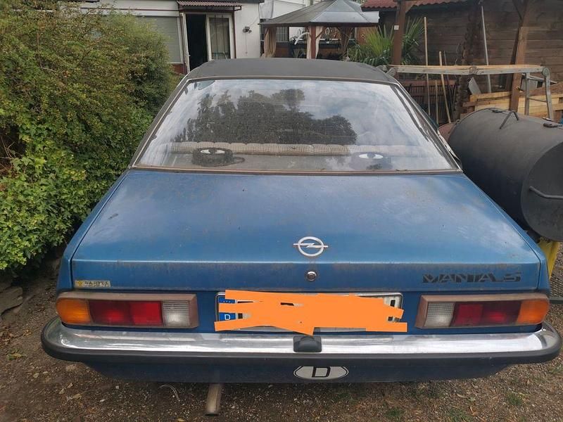 Blau Gebraucht 1977 Opel Manta Coupé | 2.000 € - Bild 1/4