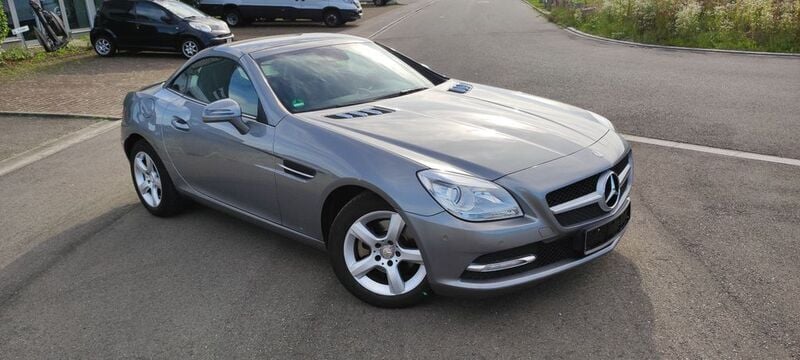Silber Gebraucht 2012 Mercedes SLK200 Cabrio | 18.500 € (Superpreis) - Bild 1/4