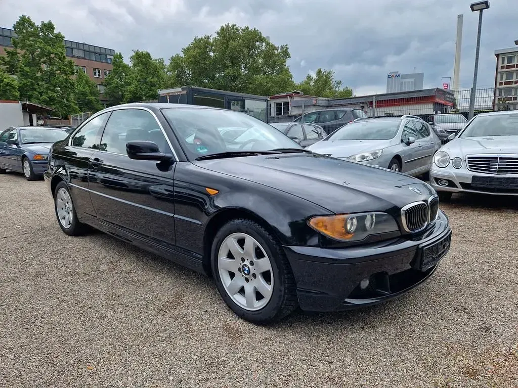 Gebraucht BMW 320 Sport Line 170 PS (125 kW) 2003 Schwarz Coupé