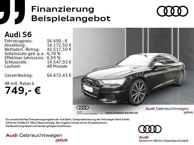Schwarz Gebraucht 2024 Audi S6 Sport Limousine | 56.690 € (Superpreis) - Bild 1/4