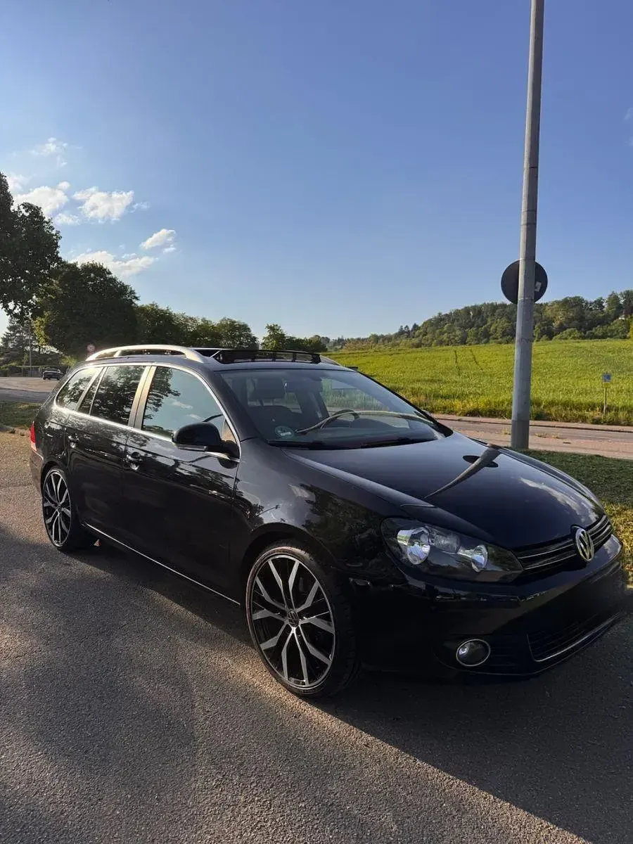 Gebraucht VW Golf VI Highline 160 PS (117 kW) 2010 Schwarz Kleinwagen