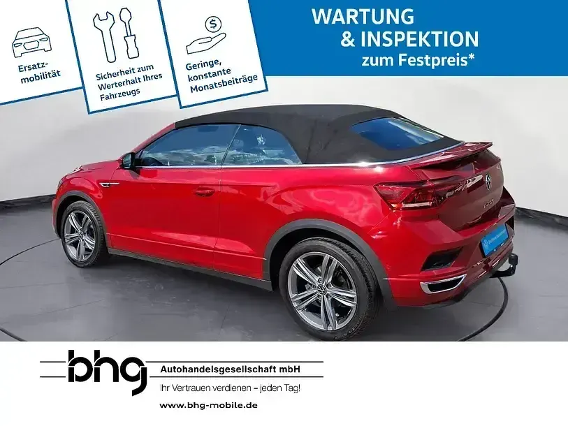 Gebraucht VW T-Roc Cabriolet Active 150 PS (110 kW) 2020 Rot Cabrio