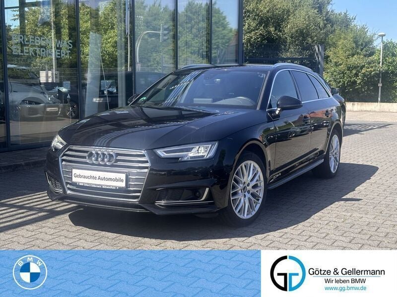 Brilliantschwarz Gebraucht 2018 Audi A4 Sport Kombi | 13.550 € (Guter Preis) - Bild 1/4