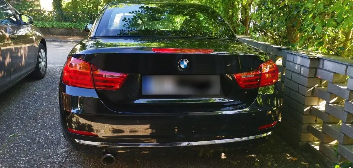 Gebraucht BMW 420 Cabriolet Comfort Edition 184 PS (135 kW) 2014 Schwarz Cabrio