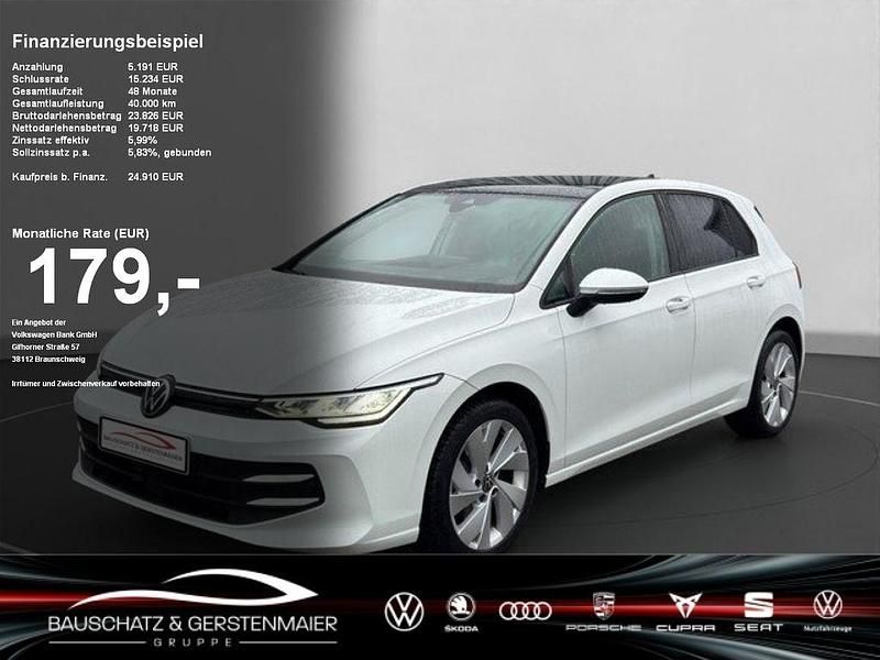 Pure white Gebraucht 2024 VW Golf Life Limousine | 24.910 € (Etwas zu teuer) - Bild 1/4