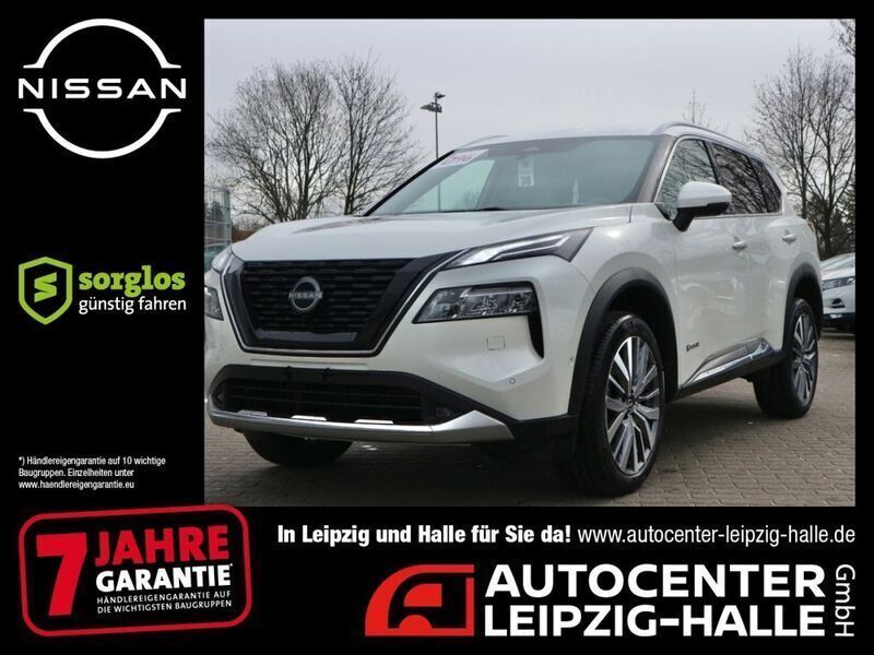 Pearl white Neu 2025 Nissan X-Trail Tekna+ SUV | 41.490 € - Bild 1/4