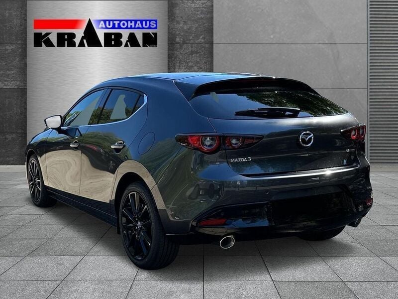 Gebraucht Mazda 3 Exclusive-Line 186 PS (136 kW) 2024 Machine grey Kleinwagen