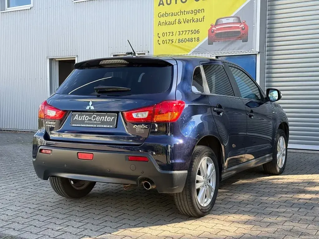 Gebraucht Mitsubishi ASX Edition 117 PS (86 kW) 2010 Blau SUV