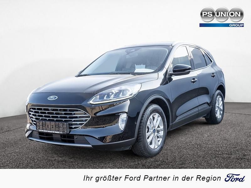 Gebraucht Ford Kuga Titanium X 150 PS (110 kW) 2023 Schwarz / obsidianschwarz (metallic) SUV