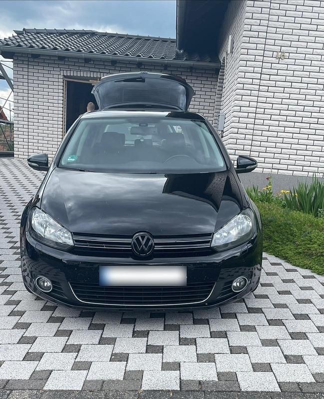 Gebraucht VW Golf VI 122 PS (89 kW) 2009 Schwarz Kleinwagen