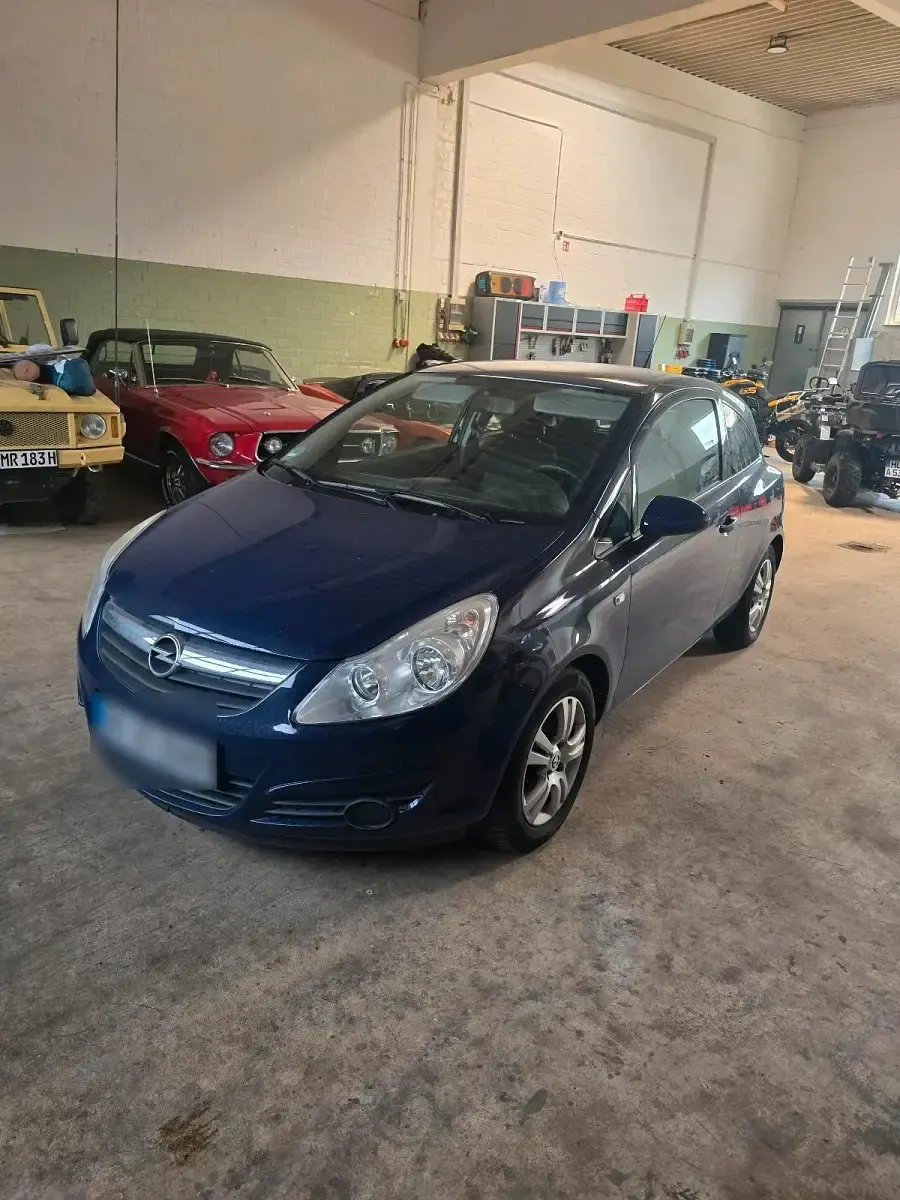Gebraucht Opel Corsa 69 PS (50 kW) 2010 Blau Kleinwagen