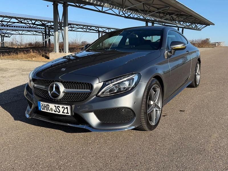 Gebraucht Mercedes C200 AMG 184 PS (135 kW) 2016 Grau Coupé