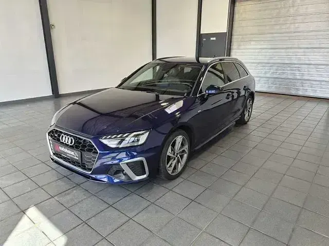 Brugt Audi A4 S-Line 204 HK (150 kW) 2022 Blå Stationcar