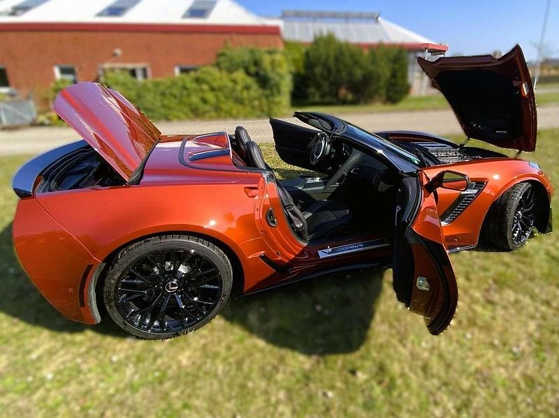 Gebraucht Corvette Z06 659 PS (484 kW) 2015 Orange Cabrio