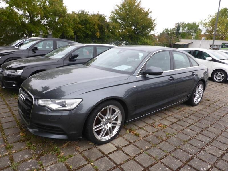 Grau Gebraucht 2012 Audi A6 S-Line Limousine | 12.990 € (Fairer Preis) - Bild 1/4