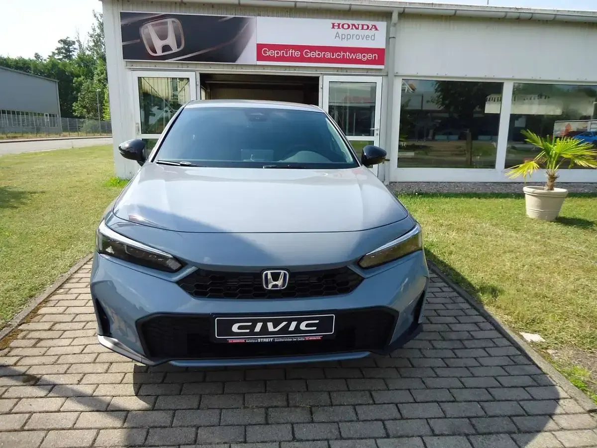 Neu Honda Civic Hybrid 184 PS (135 kW) 2026 Sonic grey.p Limousine