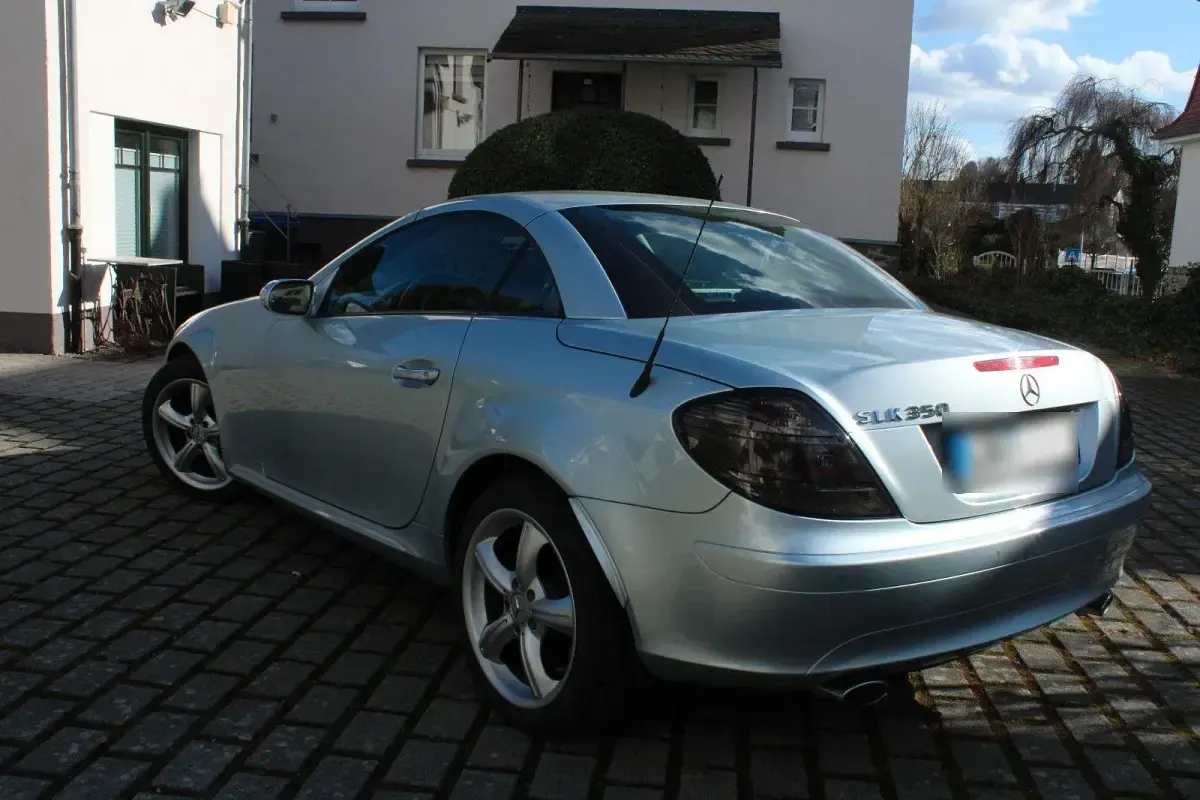 Gebraucht Mercedes SLK350 272 PS (200 kW) 2007 Grau Cabrio