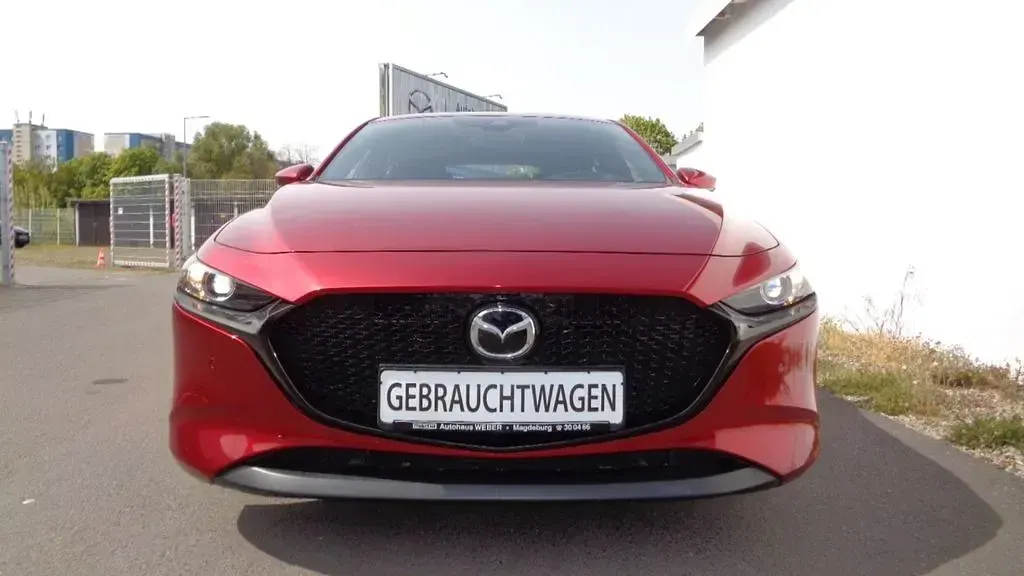 Usata Mazda 3 Selection 122 CV (89 kW) 2019 Rosso Berlina