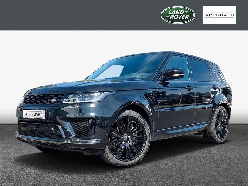 Schwarz Gebraucht 2021 Land Rover Range Rover Sport HSE SUV | 53.999 € - Bild 1/4