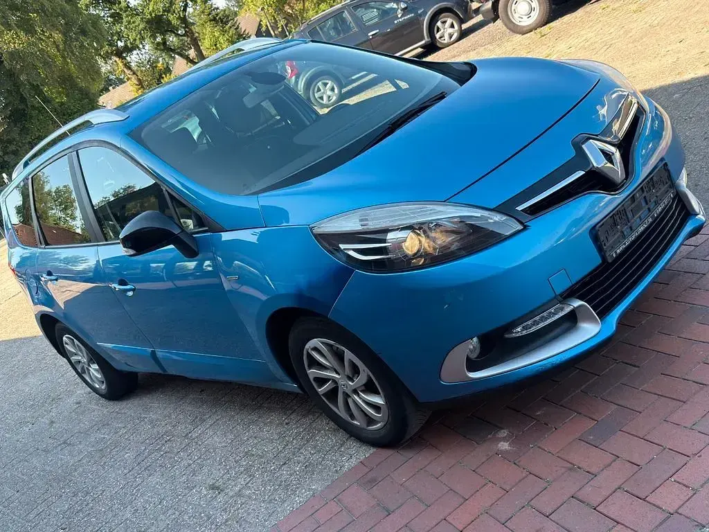 Gebraucht Renault Scénic III LIMITED 110 PS (80 kW) 2015 Blau Van / Kleinbus