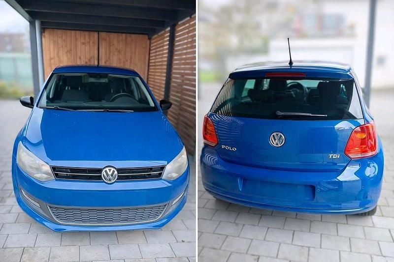 Gebraucht VW Polo Style 75 PS (55 kW) 2011 Blau Kleinwagen