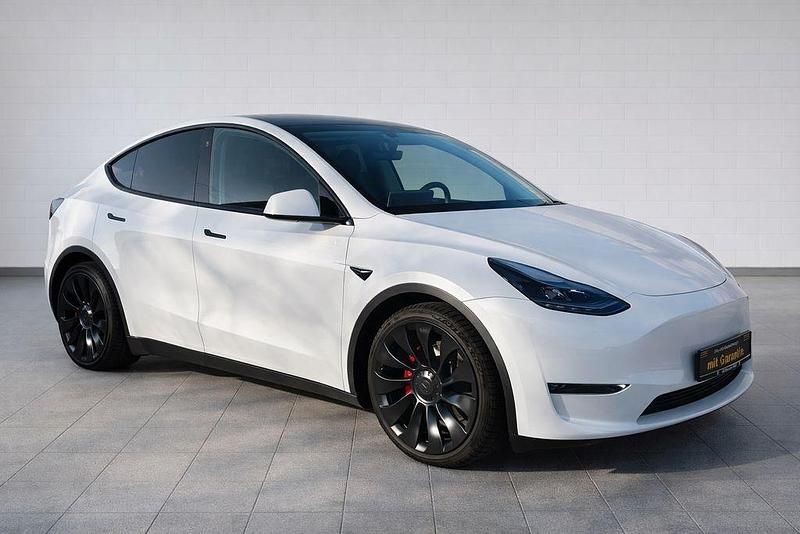 Gebraucht Tesla Model Y Performance 392 kW (534 PS) 2022 Weiß SUV