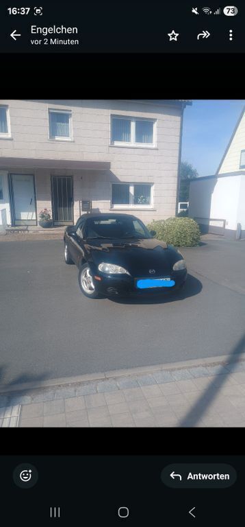 Schwarz Gebraucht 2002 Mazda MX5 Cabrio | 4.200 € (Superpreis) - Bild 1/4