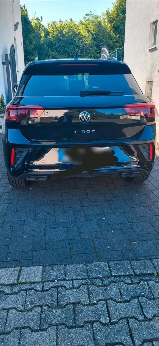 Gebraucht VW T-Roc R-line 110 PS (80 kW) 2023 Schwarz SUV