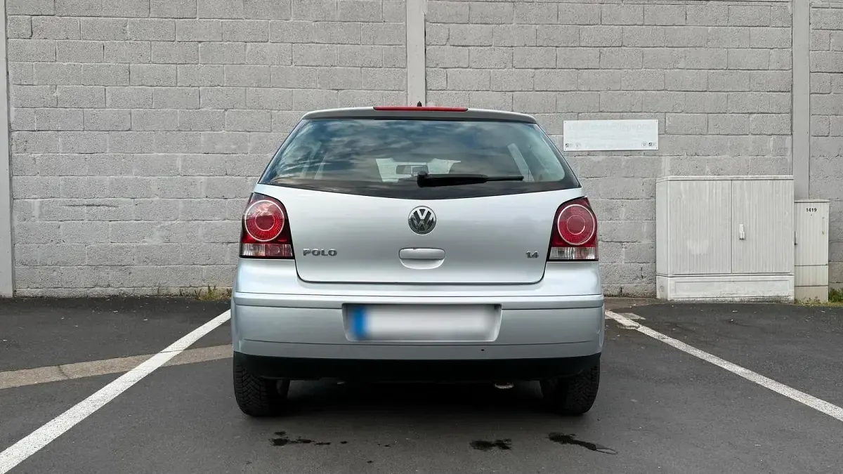 Usata VW Polo 80 CV (58 kW) 2008 Argento Utilitaria