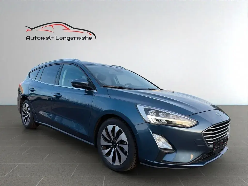Gebraucht Ford Focus Cool & Connect 125 PS (91 kW) 2018 Blau Limousine