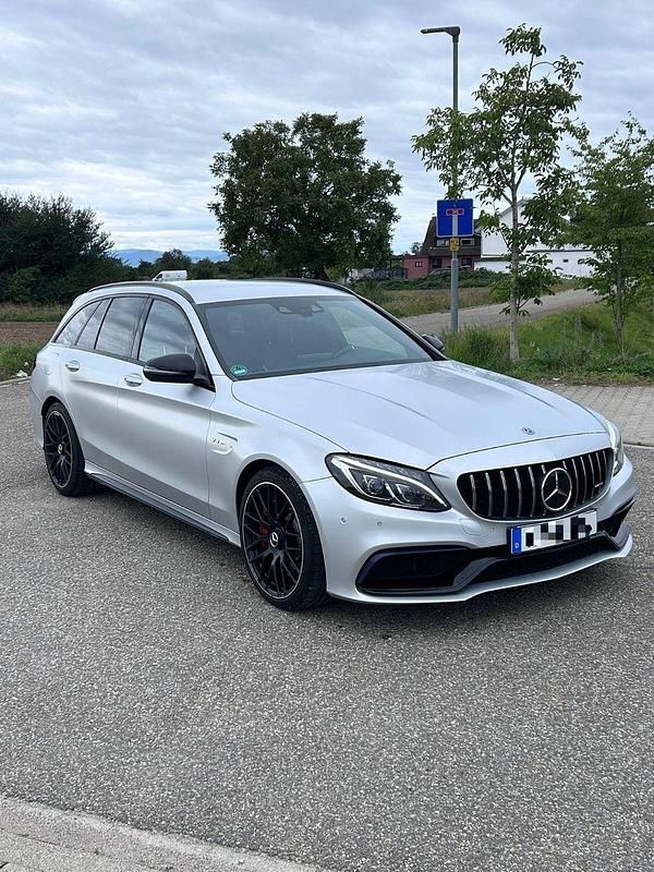 Silber Gebraucht 2018 Mercedes C63S AMG Kombi | 41.200 € (Superpreis) - Bild 1/4