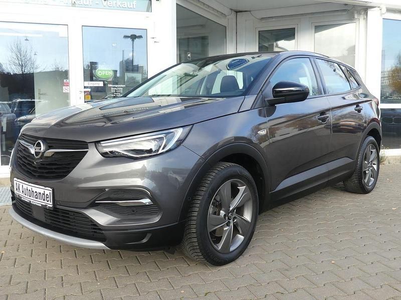 Grau Gebraucht 2021 Opel Grandland X SUV | 18.290 € (Guter Preis) - Bild 1/4