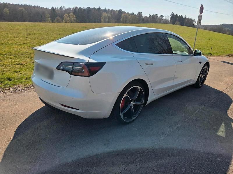 Gebraucht Tesla Model 3 Performance 377 kW (513 PS) 2020 Weiß Limousine