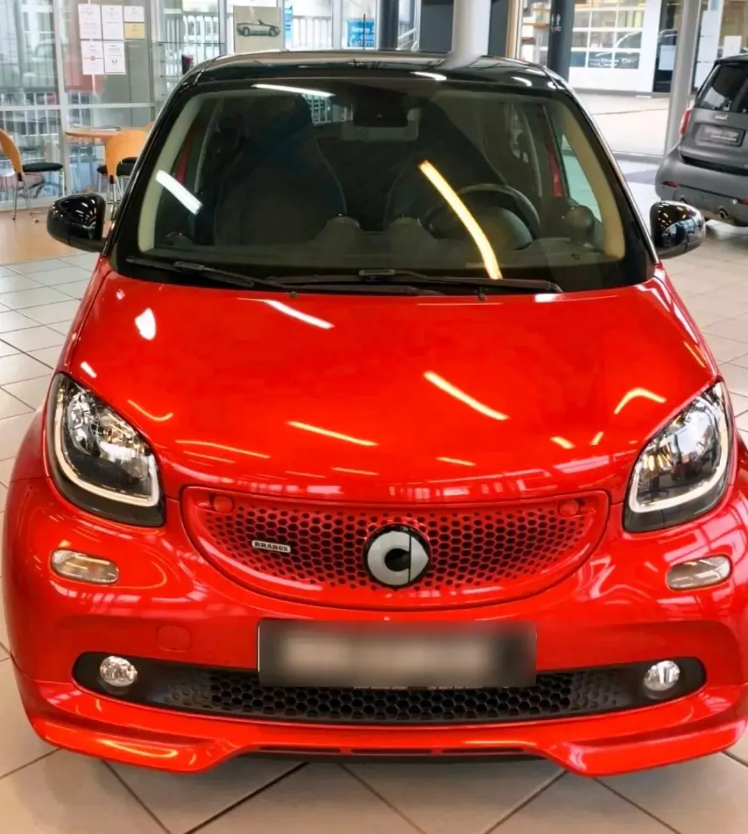 Gebraucht Smart ForFour Brabus 109 PS (80 kW) 2018 Rot Kleinwagen