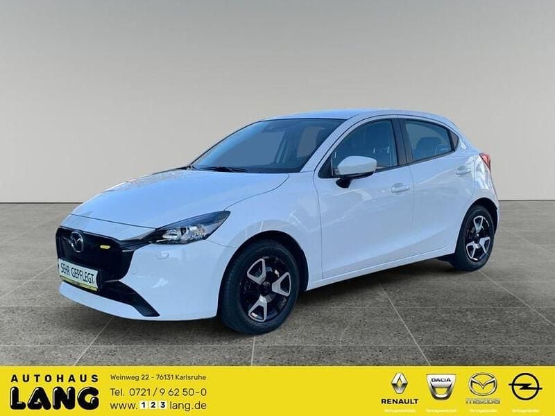 Arctic white Gebraucht 2023 Mazda 2 Center-Line Kleinwagen | 16.790 € (Guter Preis) - Bild 1/4
