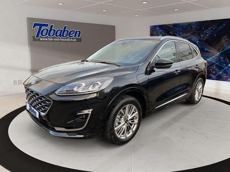 Obsidianschwarz metallic Gebraucht 2022 Ford Kuga Vignale SUV | 28.980 € (Teuer) - Bild 1/4