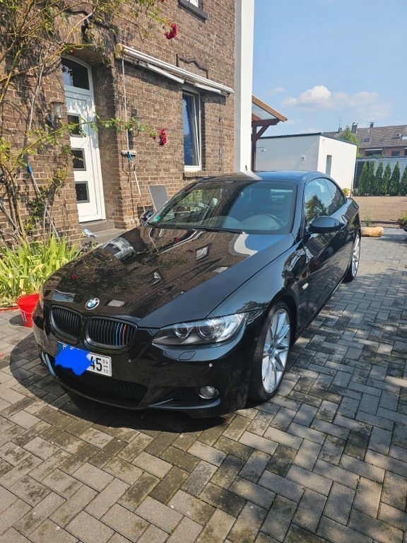 Schwarz Gebraucht 2007 BMW 335 Cabriolet Performance Cabrio | 20.500 € (Etwas zu teuer) - Bild 1/4