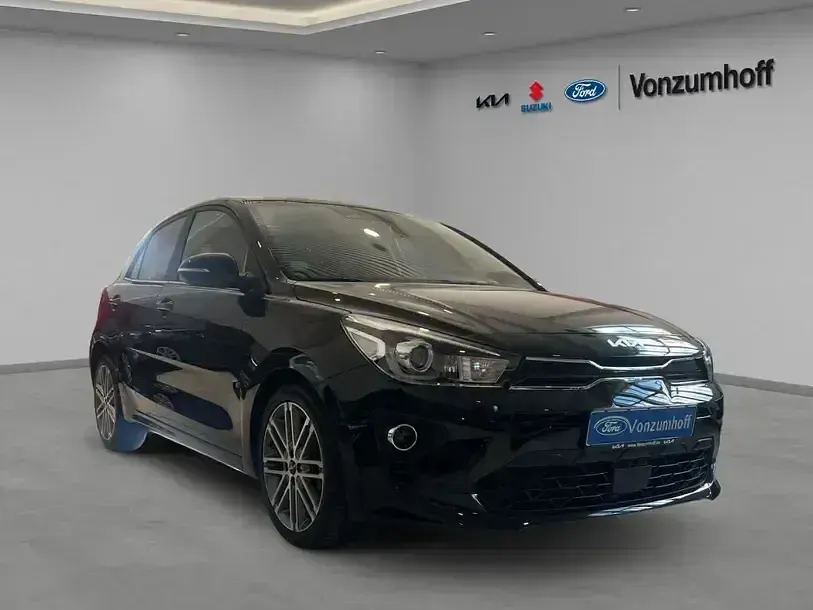 Gebraucht Kia Rio Platinum 120 PS (88 kW) 2023 (abp) aurora black pearl m Kleinwagen