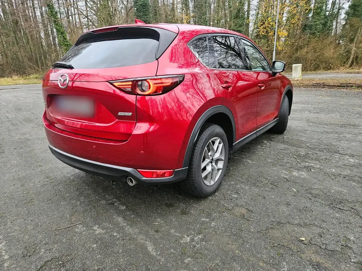 Gebraucht Mazda CX-5 Sports-Line 184 PS (135 kW) 2018 Rot SUV