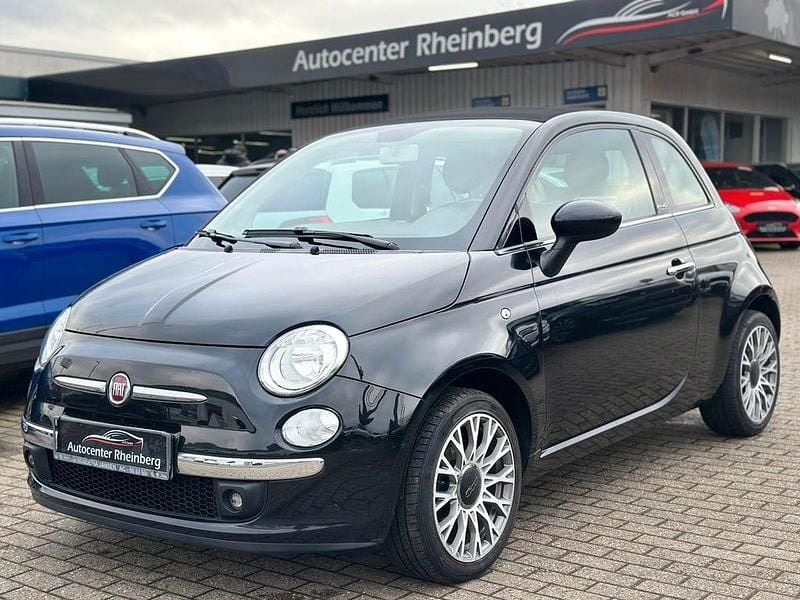 Gebraucht Fiat 500 Lounge 69 PS (50 kW) 2013 Schwarz Cabrio