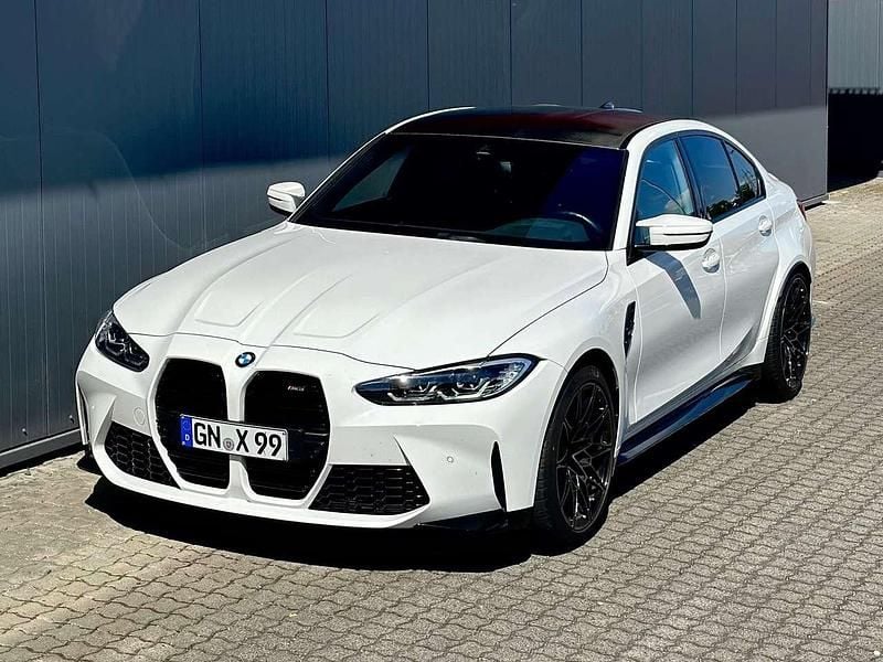 Weiß Gebraucht 2022 BMW M3 Limousine | 61.900 € (Superpreis) - Bild 1/4