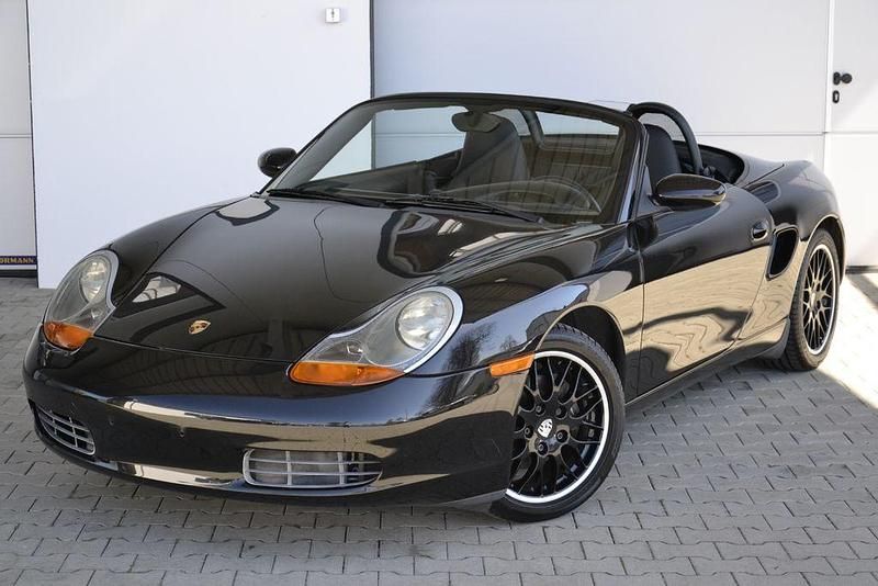 Gebraucht Porsche Boxster 220 PS (161 kW) 2002 Schwarz Cabrio