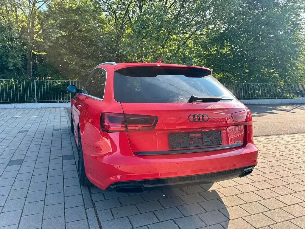 Gebraucht Audi A6 S-Line 218 PS (160 kW) 2016 Rot Kombi