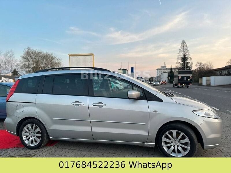 Gebraucht Mazda 5 Exclusive 116 PS (85 kW) 2005 Silber Van / Kleinbus