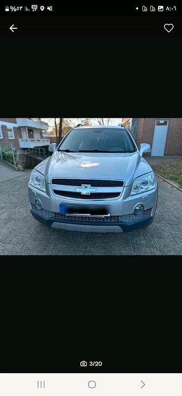Gebraucht Chevrolet Captiva 2008 Silber SUV