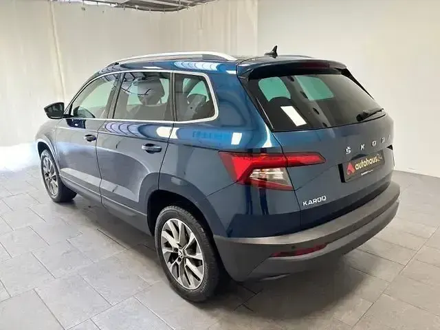 Gebraucht Skoda Karoq Clever 110 PS (80 kW) 2022 Blau SUV