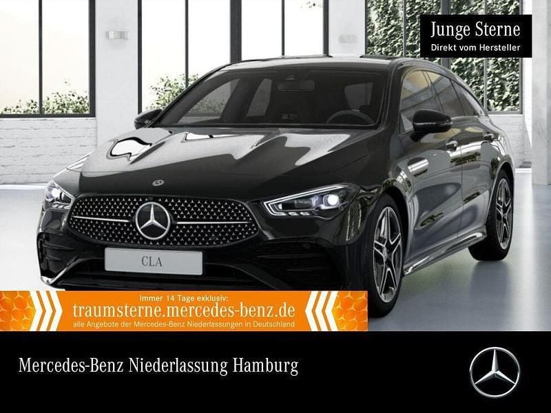 Schwarz Gebraucht 2024 Mercedes CLA250e Shooting Brake AMG Line Premium Plus Kombi | 37.990 € (Fairer Preis) - Bild 1/3